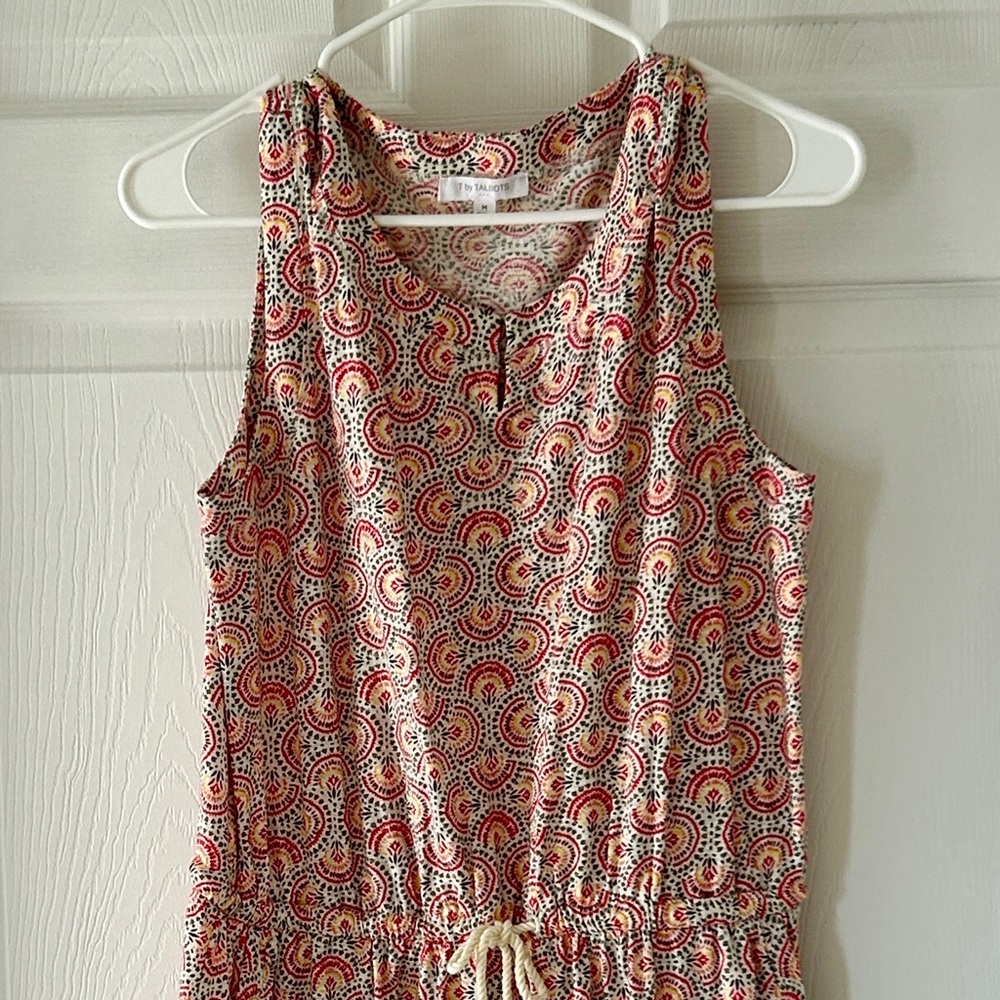 T by Talbots Paisley Easy Breezy Summer Dress